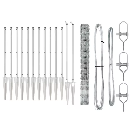  Mezőkerítés 1.4x50 m Horganyzott acél