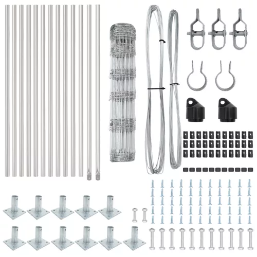  Földkerítés 0.8x25 m Horganyzott Acél