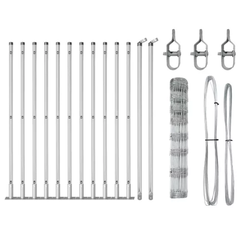  Mezőkerítés 1x25 m Horganyzott Acélban