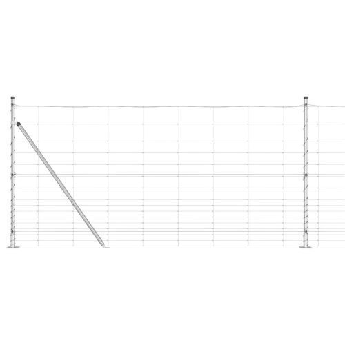  Mező Kerítés 1.2x25 m Horganyzott Acél