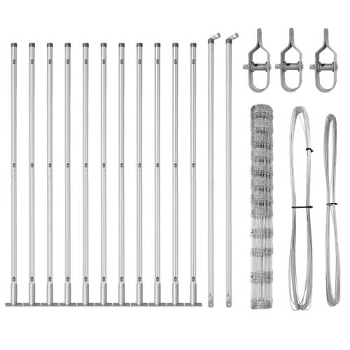  Mezőkerítés 1.4x25 m Horganyzott Acél