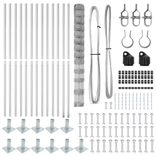  Mező kerítés 1.5x25 m galvanizált acél