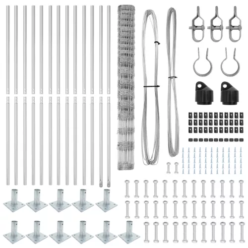  Mező Kerítés 1,5x25 m Horganyzott acél