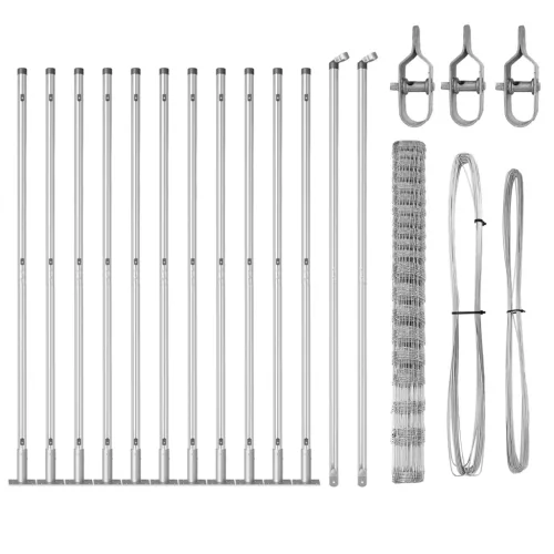  Mező Kerítés 1.6x25 m Horganyzott Acél