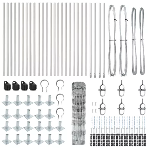  mezőkerítés 0.8x50 m Galvanizált acél