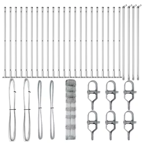  Mezőkerítés 1x50 m Horganyzott Acél