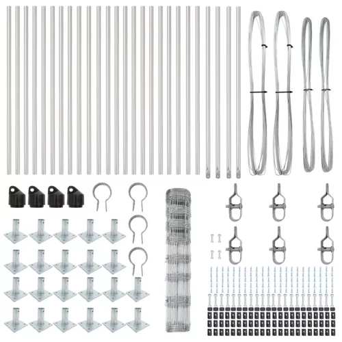  Mezőkerítés 1x50 m Horganyzott Acél