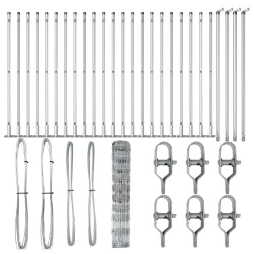  mezőkerítés 1x50 m horganyzott acélból