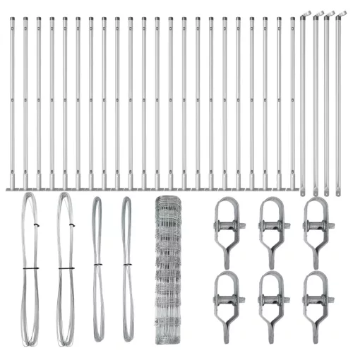  mezőkerítés 1x50 m horganyzott acélból