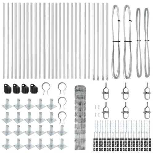  mezőkerítés 1x50 m horganyzott acélból