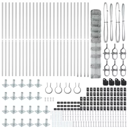  Mezőkerítés 1.2x50 m Horganyzott Acél