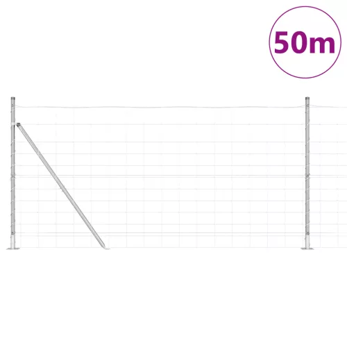  Mezőkerítés 1,2x50 m Horganyzott acél