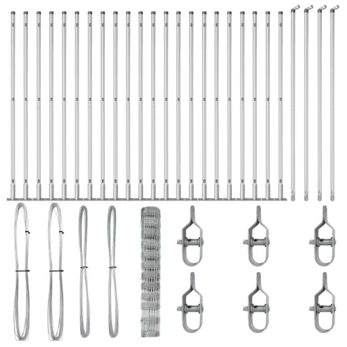  Mezőkerítés 1.2x50 m Horganyzott Acél