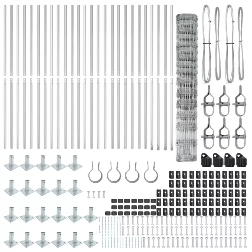  Mezőkerítés 1,2x50 m horganyzott acél