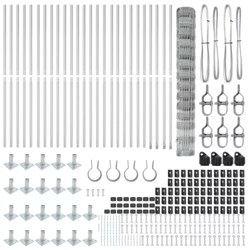  Mezőkerítés 1.4x50 m Horganyzott Acél