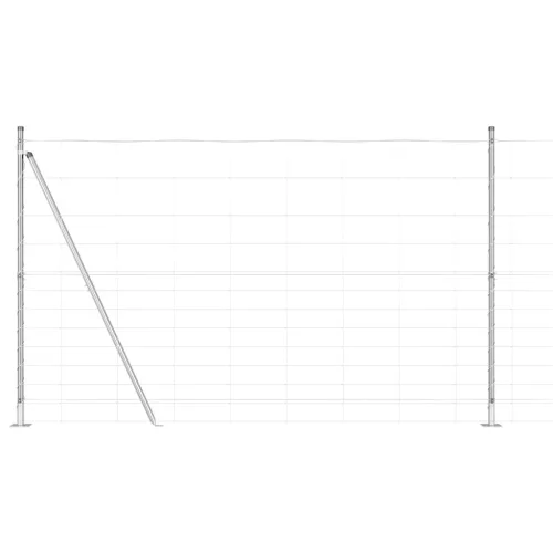  Mező Kerítés 1.5x50 m Galvanizált Acél