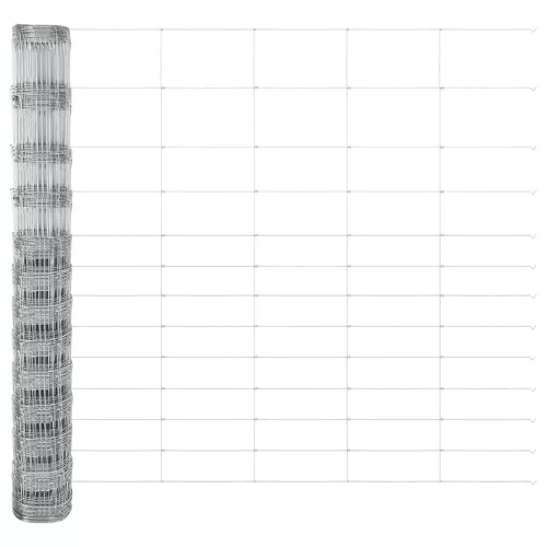  Mező Kerítés 1.5x50 m Galvanizált Acél