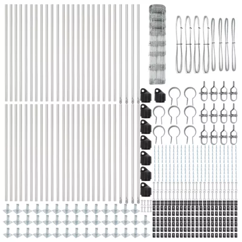  Mezőkerítés 1x100 m Horganyzott Acél