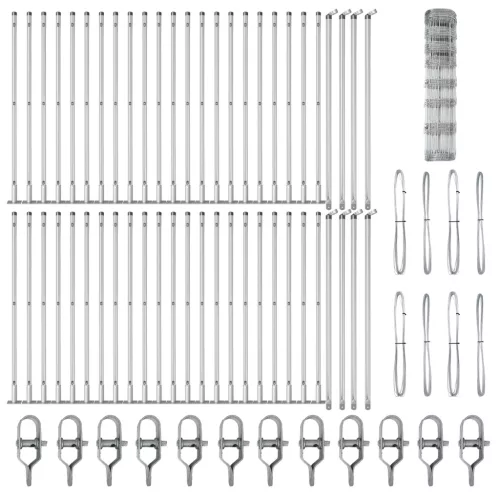  Mezőkerítés 1x100 m Horganyzott Acél