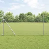  hegesztett drótkerítés 7 oszloppal 1,2x10 m horganyzott acélból
