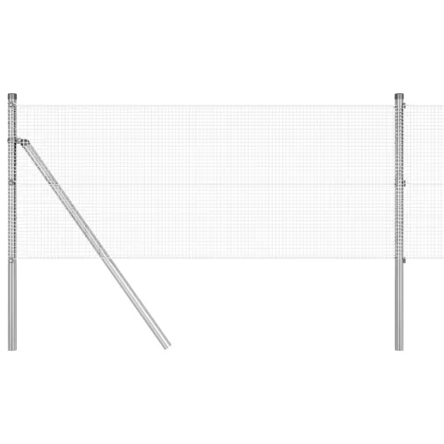  Horganyzott Drótfence 13 Oszloppal 0.5x50 m Horganyzott Acél