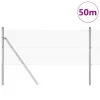  Horganyzott Drótfence 13 Oszloppal 0.5x50 m Horganyzott Acél