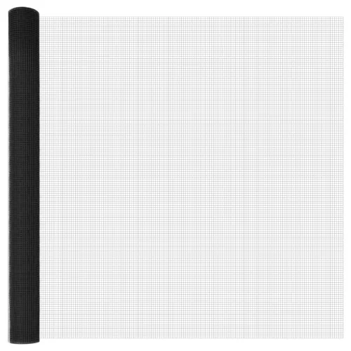  Hegesztett Drótkerítés 7 Oszloppal Szürke 1.4x50 m Acél