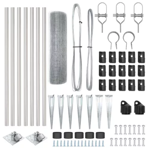  Kerítésoszlop Ezüst