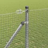  Tüskés Beépített Hegesztett Hálós Kerítés Acél Ezüst Háló