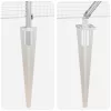  Tüskés Beépített Hegesztett Hálós Kerítés Acél Ezüst Háló