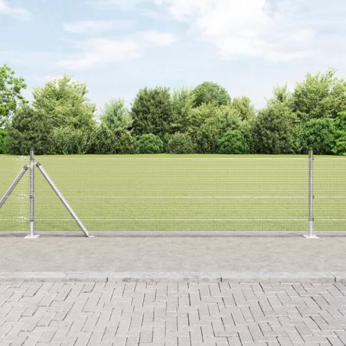  Hegesztett Drótkert 13 Flanged Póznával 0.4x25 m Galvanizált Acél