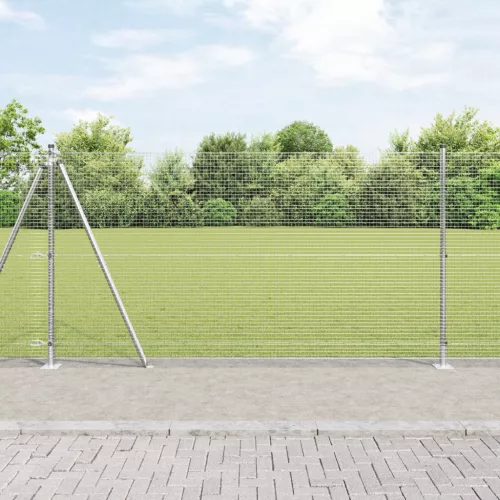  Horganyzott Drótkerítés 13 Felemelt Oszloppal 1.2x25 m
