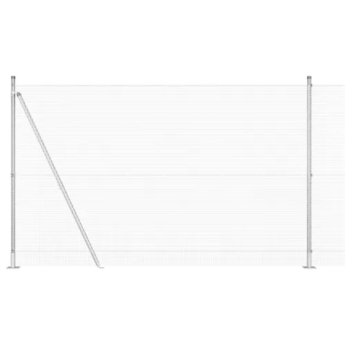  Hegesztett drótkerítés 13 Flanged posts 1.4x25 m Horganyzott acél