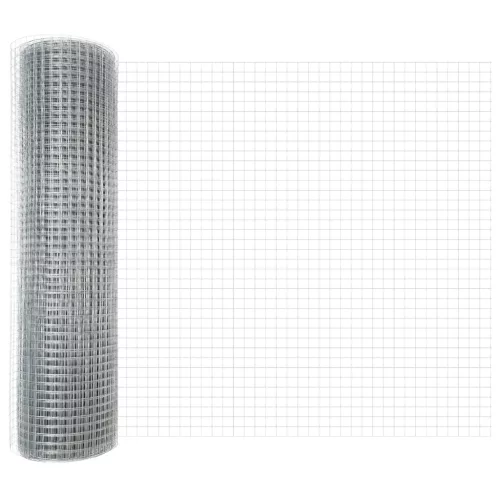  Horganyzott Drótkerítés 13 Flanged Posts 0.5x50 m Horganyzott Acél
