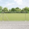  Hegesztett Hálókerítés 13 Flanges Oszloppal 1x50 m Horganyzott Acél