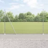  Hegesztett Drótfence 13 Flemzölő Oszloppal 1.4x50 m Galvanizált Acél