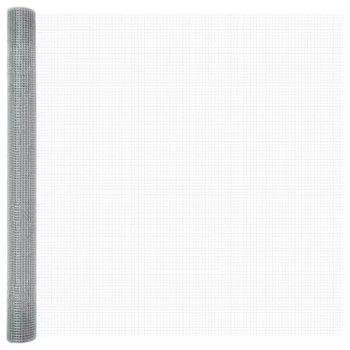  Hegesztett Drótkerítés 13 Flángos Oszloppal 1.5x50 m Galvanizált Acél