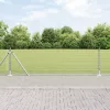  Horganyzott Drótkerítés 13 Hornyolt Oszloppal 0.4x100 m Horganyzott Acél