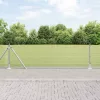  Horganyzott Drótkerítés 13 Flangolt Oszloppal 0,5x100 m Horganyzott Acél