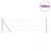  Horganyzott Drótkerítés 13 Flanged Oszloppal 0.6x100 m Horganyzott Acél