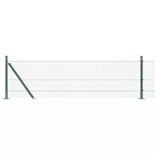 Hegesztett Drótkerítés 7 Flanged Posztos Zöld 0.6x10 m Acél