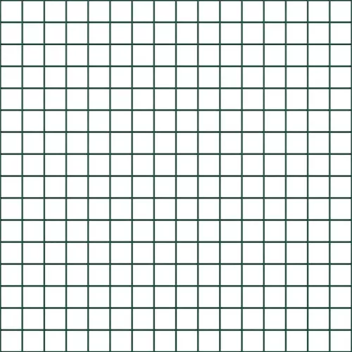  Kerítés Oszlop Készlet 2 db Zöld Fém 25 x 0.5 m Tartós