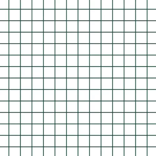  Hegesztett Drótháló Kerítés 13 Fokozott Kozmikus Oszloppal Zöld 0.6x25 m Acél