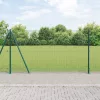  Hegesztett Huzal Kerítés 13 Flangolt Oszloppal Zöld 1.2x25 m Acél