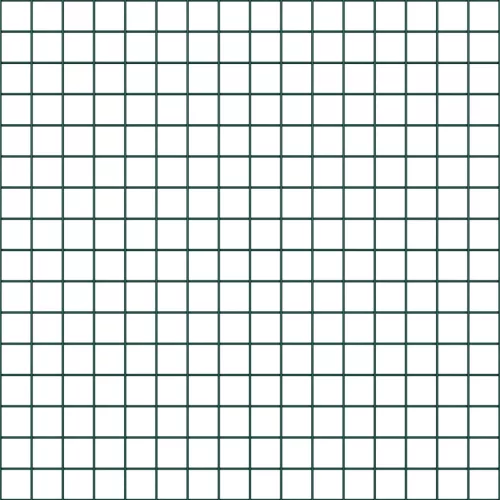  hegesztett drótkerítés 13 talpas oszloppal Zöld 0.4x50 m Acél
