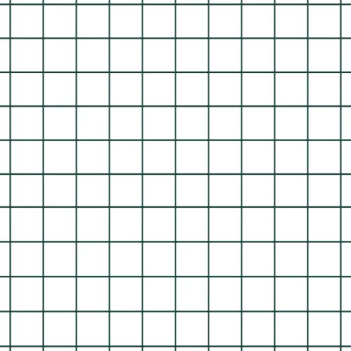  hegesztett drótháló kerítés 13 lábazatos oszloppal Zöld 1.4x50 m Acél