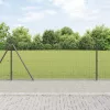  hegesztett drótháló kerítés 13 felső oszloppal Szürke 0.8x50 m Acél