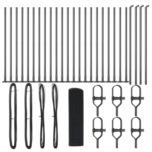  Hegesztett Drótkert 13 Flángolt Oszloppal Szürke 0.8x100 m Acél