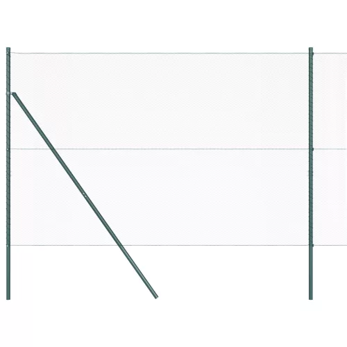  Hexagon kerítés Zöld 1.5x10 m Acél