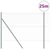  Kerítésoszlop Zöld 25 x 1,5 m (36 mm rács) Acél